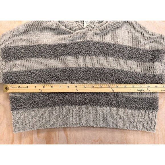 Cupcakes and Cashmere Sweater Women’s Small Crop Green Striped Cropped Y2K 90s - Picture 9 of 16